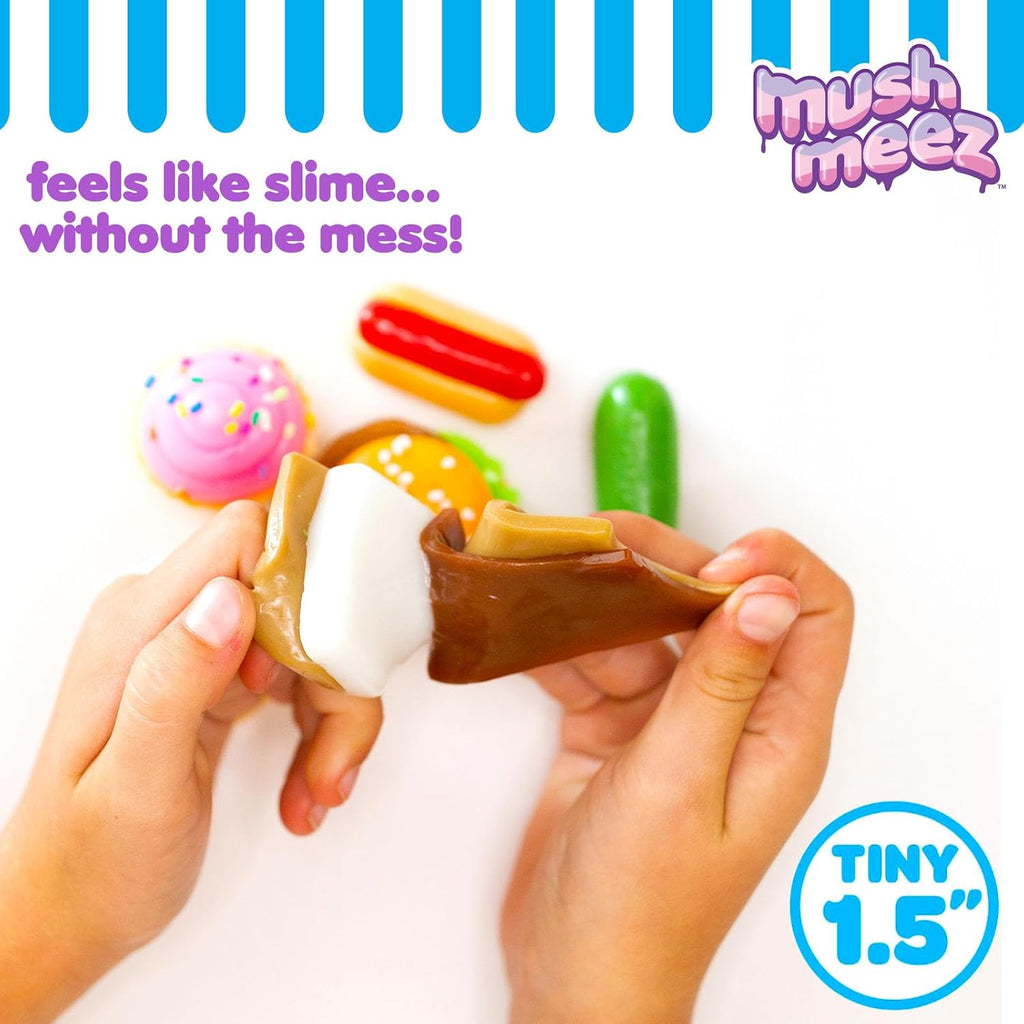Yummy Mini Taba Squishies - Squish, Squeeze, Great for Stress Relief - Sensory / Fidget Play Food Squishy Toys for Kids and Adults, 3 Pack, 1.5"