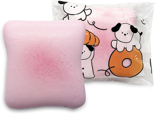 Bread Butter Squishy,Slow Rising Squishy，Stress Balls，Fidget Toy | Party Favor Gift Squeeze Toy Stress Relief Back to School Cheese Squishy