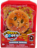 Ooey Gooey Gooey Grill Smooosh Burger Set with Toppings, Super Soft and Squishy Play Food, Fidget and Sensory Toy for Kids, Girls, Boys, Ages 3 and Up